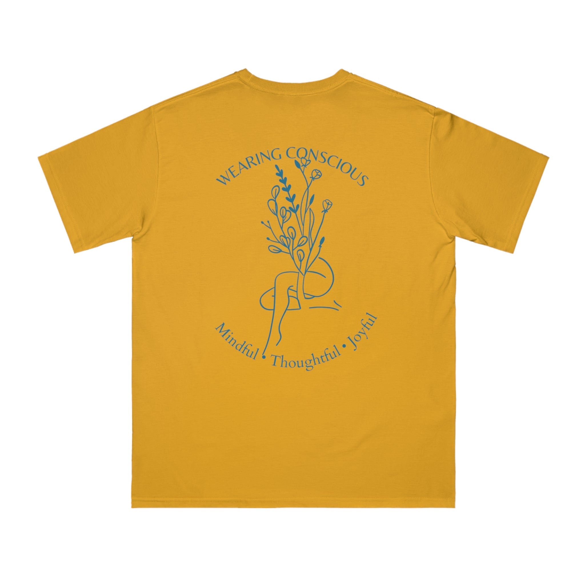 Mindful Thoughtful Joyful Organic Unisex T-Shirt