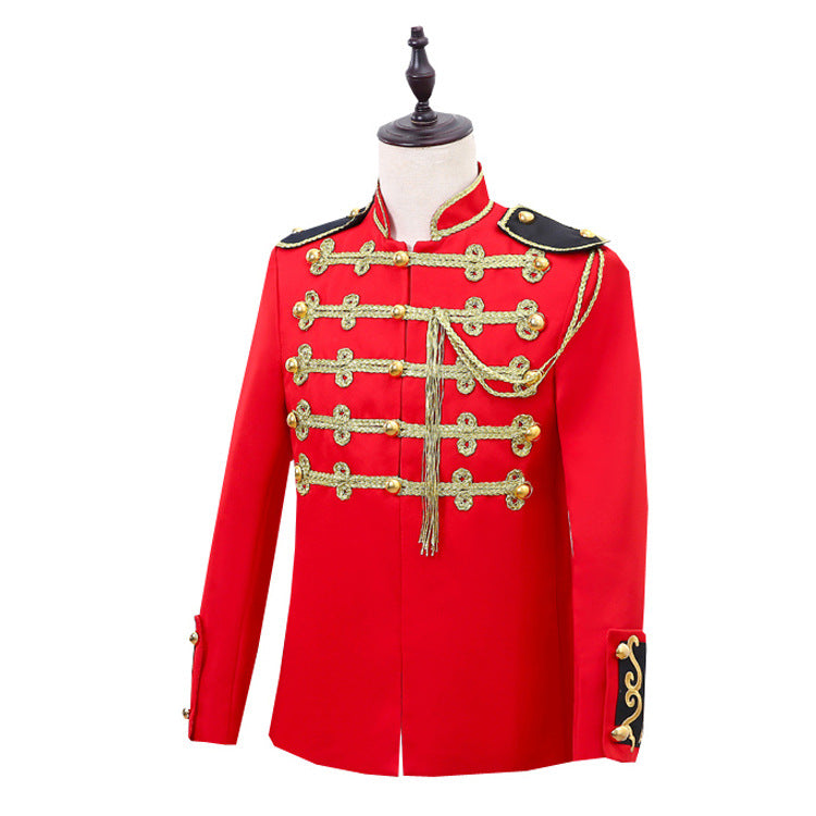 European-style Court Military Dress Men&