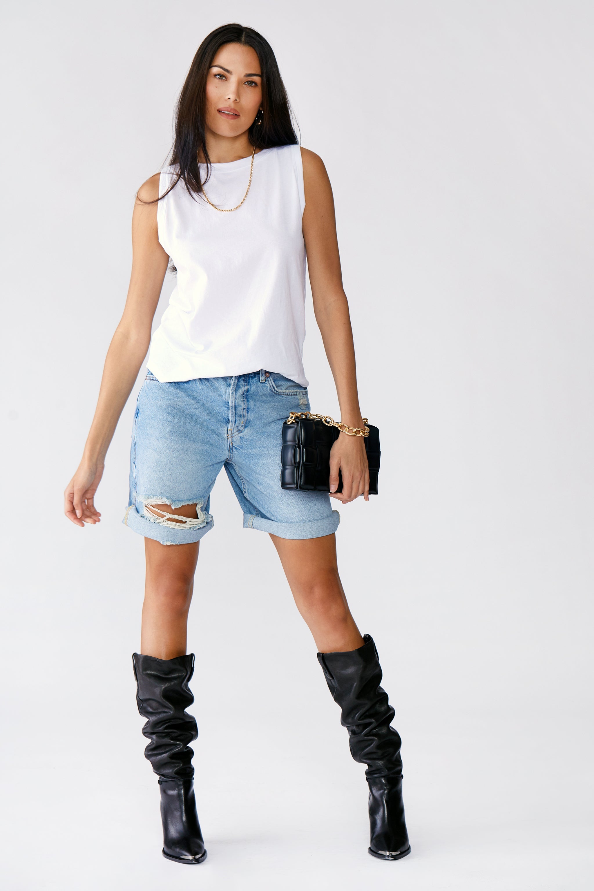 Nina Muscle Tee