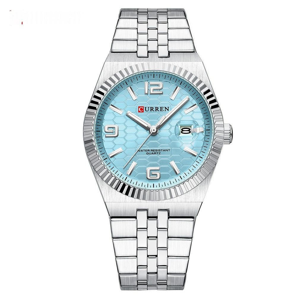 Round Dial Business Mens Watch