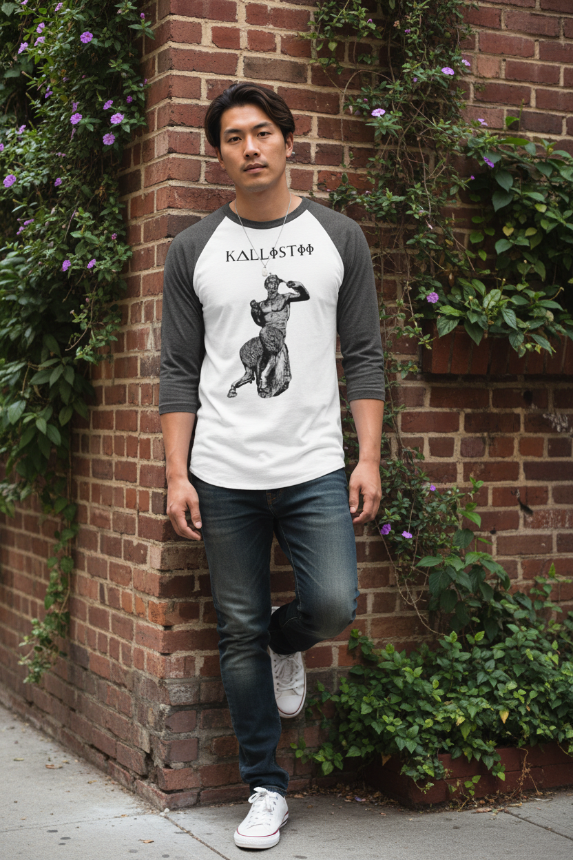 Pan Baseball Tee | Greek Mythology Streetwear