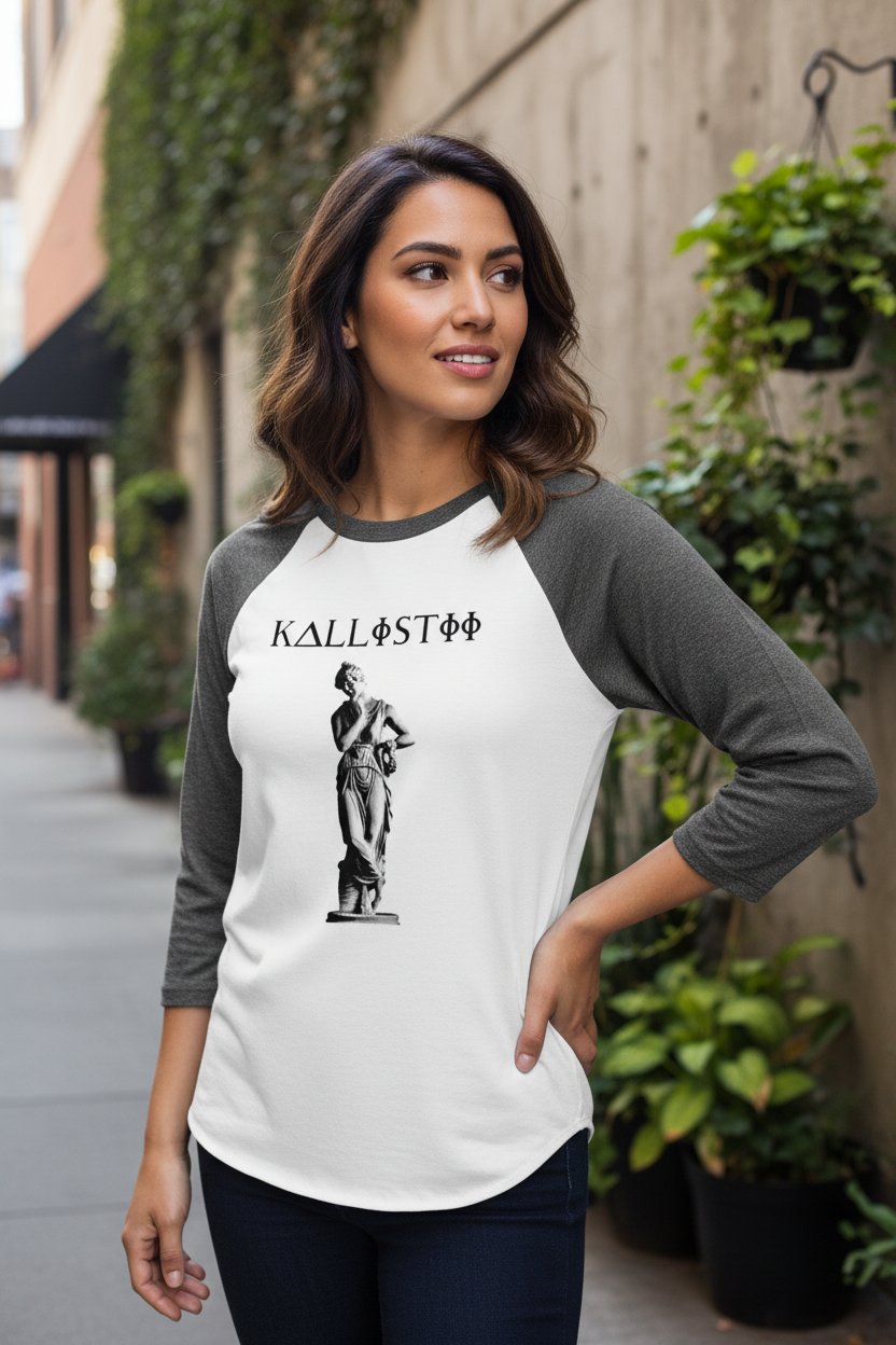 Persephone Raglan Tee | Greek Mythology Streetwear