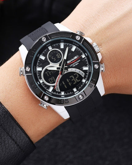 Mens Multifunctional Waterproof Digital Watch