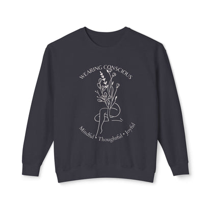 Spring Mindfulness Crewneck Sweatshirt - Joyous and Conscious Design