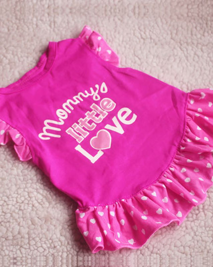 Small Dog Summer Dresses Vest Top Clothes Puppy Pet Dress Skirt Coat Apparel Pets Cats Dog Shirts Girl