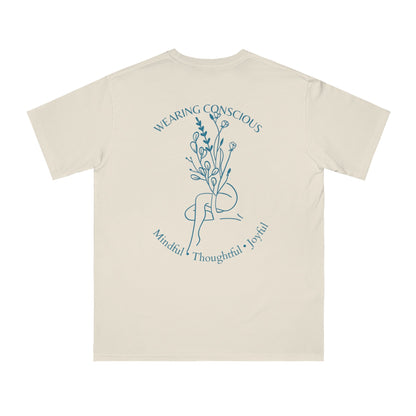 Mindful Thoughtful Joyful Organic Unisex T-Shirt