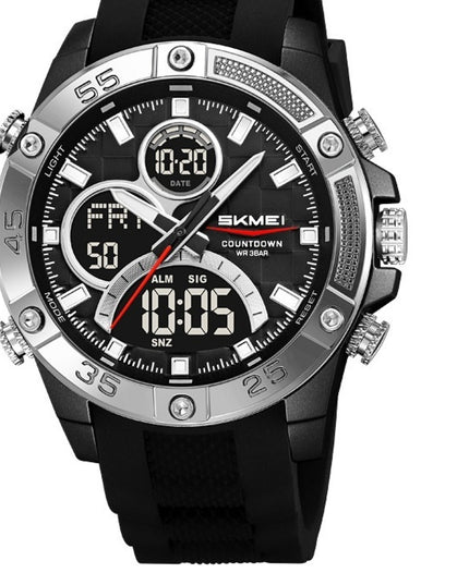 Mens Multifunctional Waterproof Digital Watch