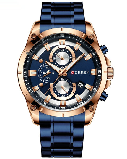 Fashionable Mens Waterproof Business Watch