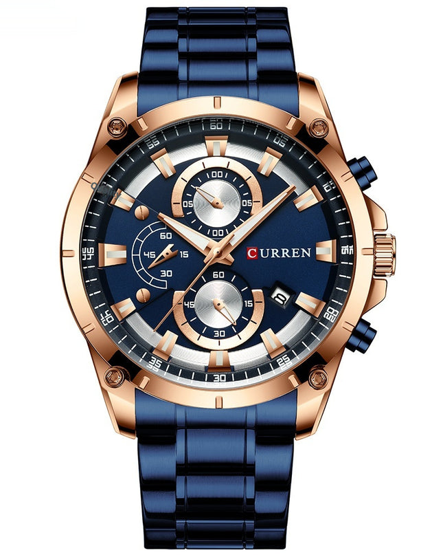 Fashionable Mens Waterproof Business Watch