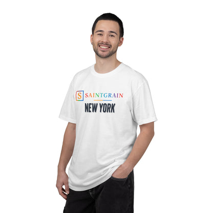 Saintgrain New York T-Shirt — Retro Logo City Tee