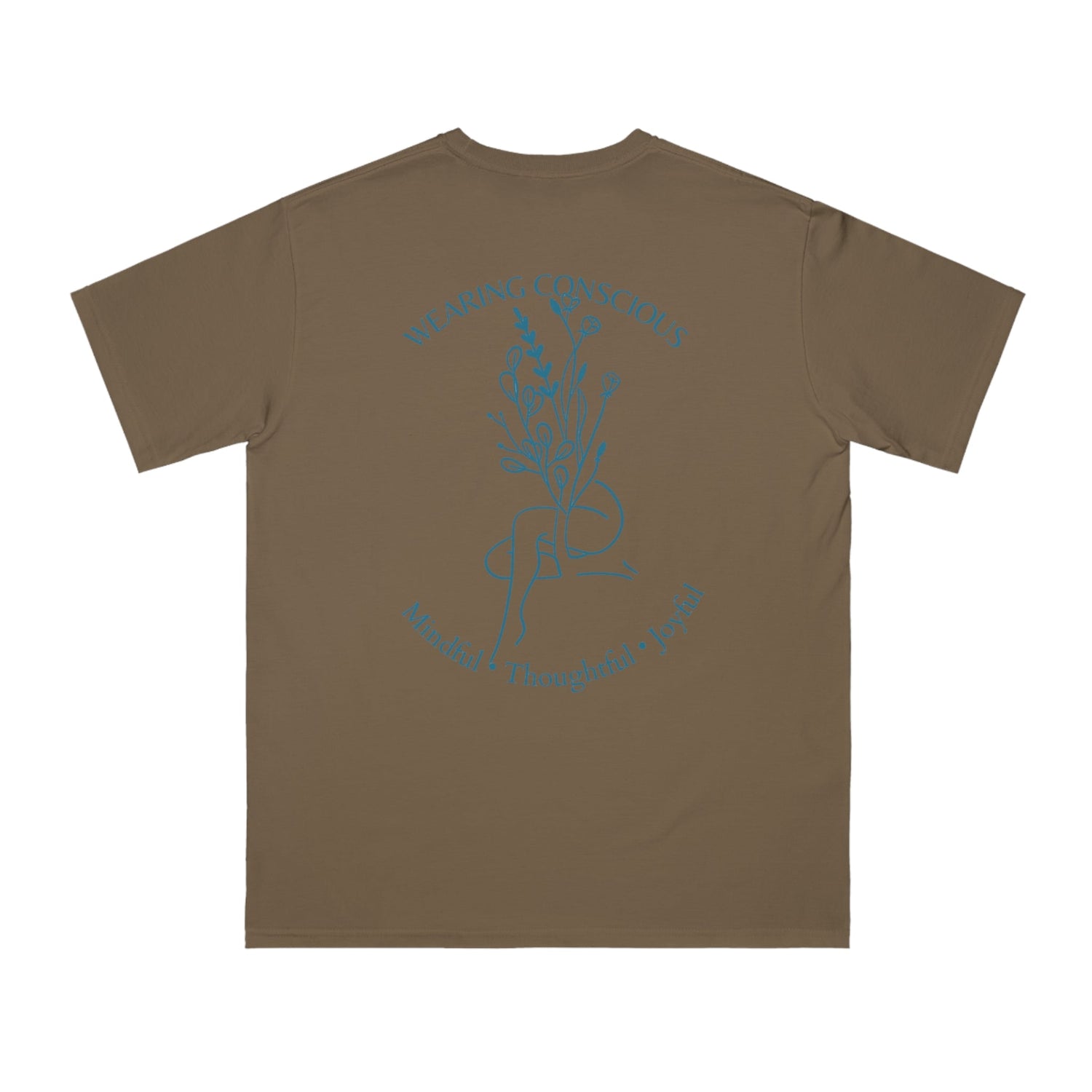 Mindful Thoughtful Joyful Organic Unisex T-Shirt