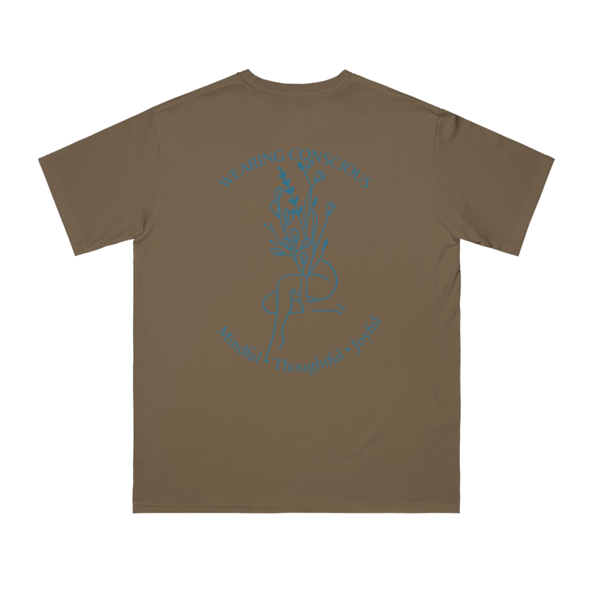 Mindful Thoughtful Joyful Organic Unisex T-Shirt
