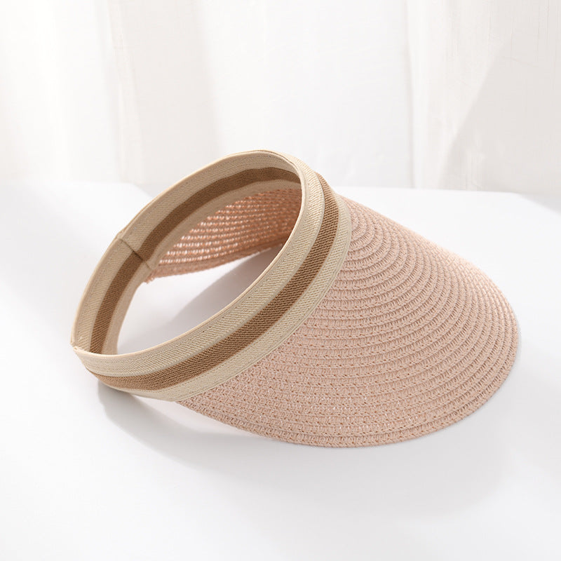 Straw Hat Adult Hat Female Sun Protection Hat Sun Hat