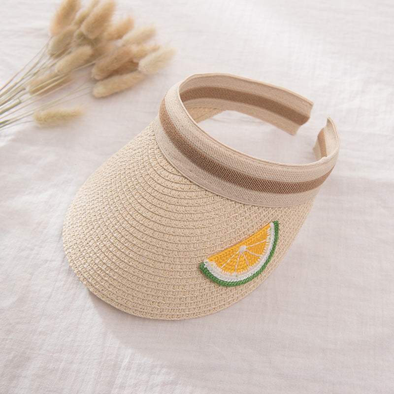 Straw Hat Adult Hat Female Sun Protection Hat Sun Hat