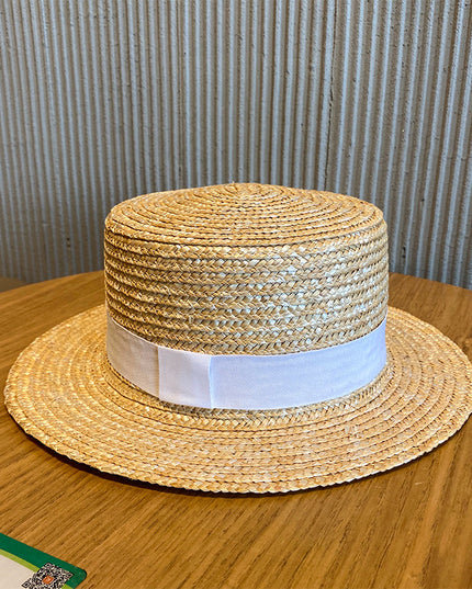 Woven Raffia Straw Hat Female Sunscreen Sunshade