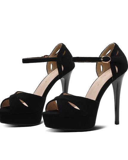 Stiletto High Heels Women's Fish Mouth Platform Sandals