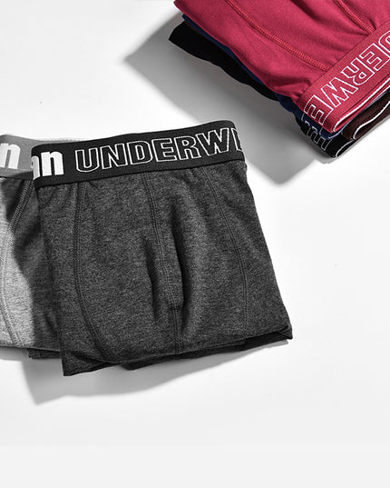 Men's Boxer Briefs With Loose Cotton Boxer Bottoms