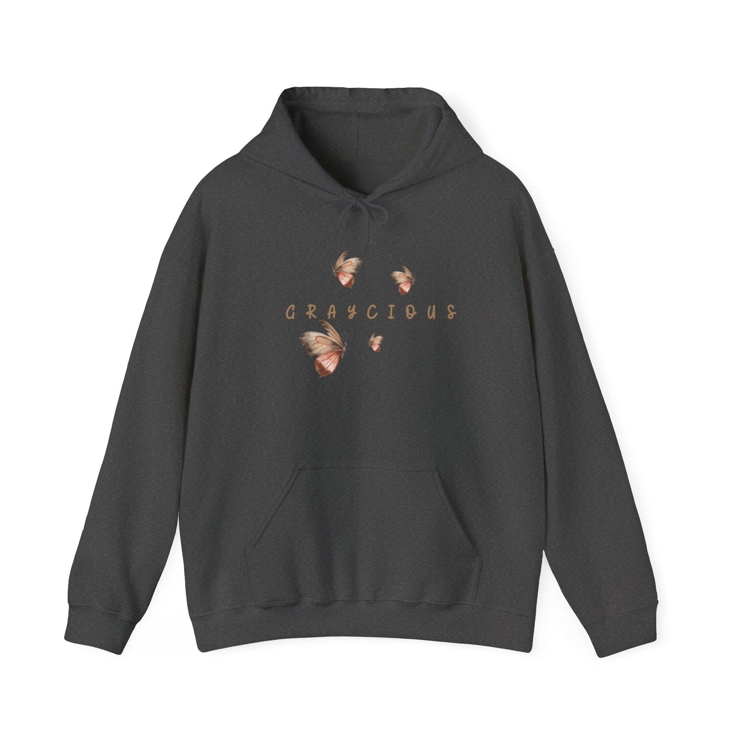 Butterfly Graphic Unisex Hoodie, Cozy Sweatshirt for Nature Lovers, Perfect Gift for Her, Birthday, Casual Wear, Spring Fashion