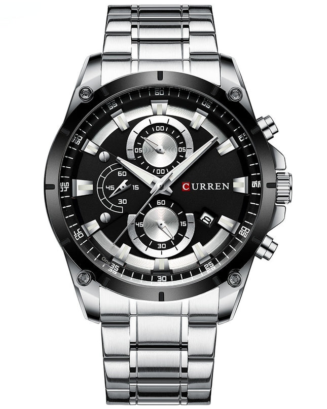 Fashionable Mens Waterproof Business Watch