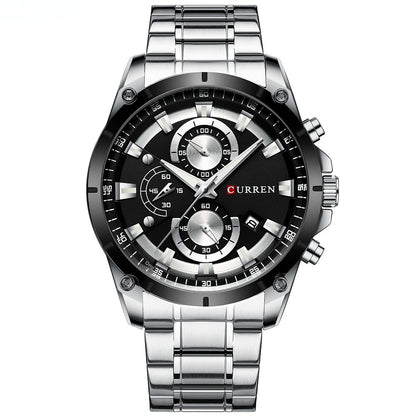 Fashionable Mens Waterproof Business Watch