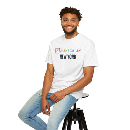 Saintgrain New York T-Shirt — Retro Logo City Tee