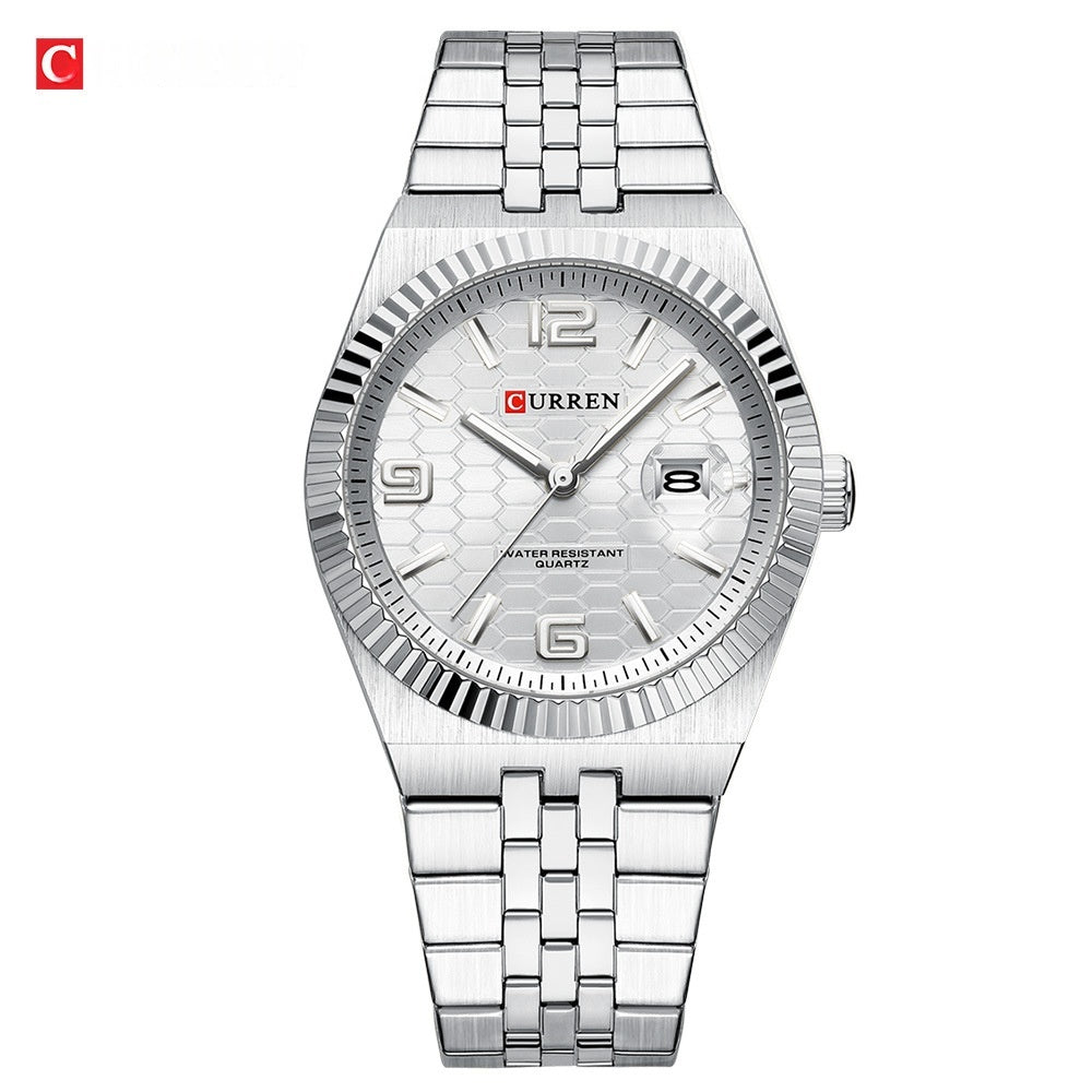 Round Dial Business Mens Watch