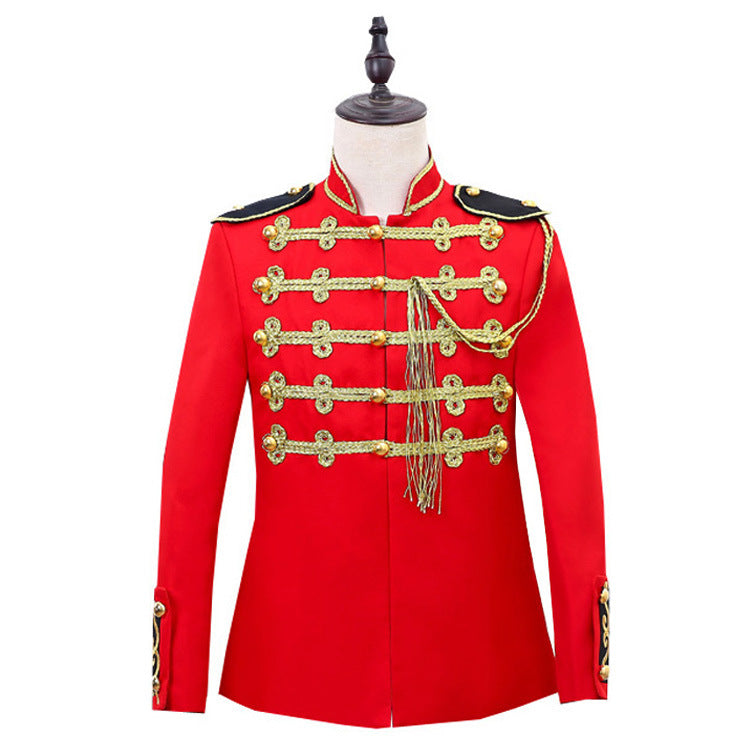 European-style Court Military Dress Men&