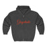 Grayntastic Zip Hoodie for Trendsetters, Cozy Unisex Sweatshirt, Holiday Gift, Casual Wear, Comfortable Layering Piece