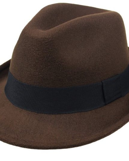 Gentleman hat jazz hat felt hat