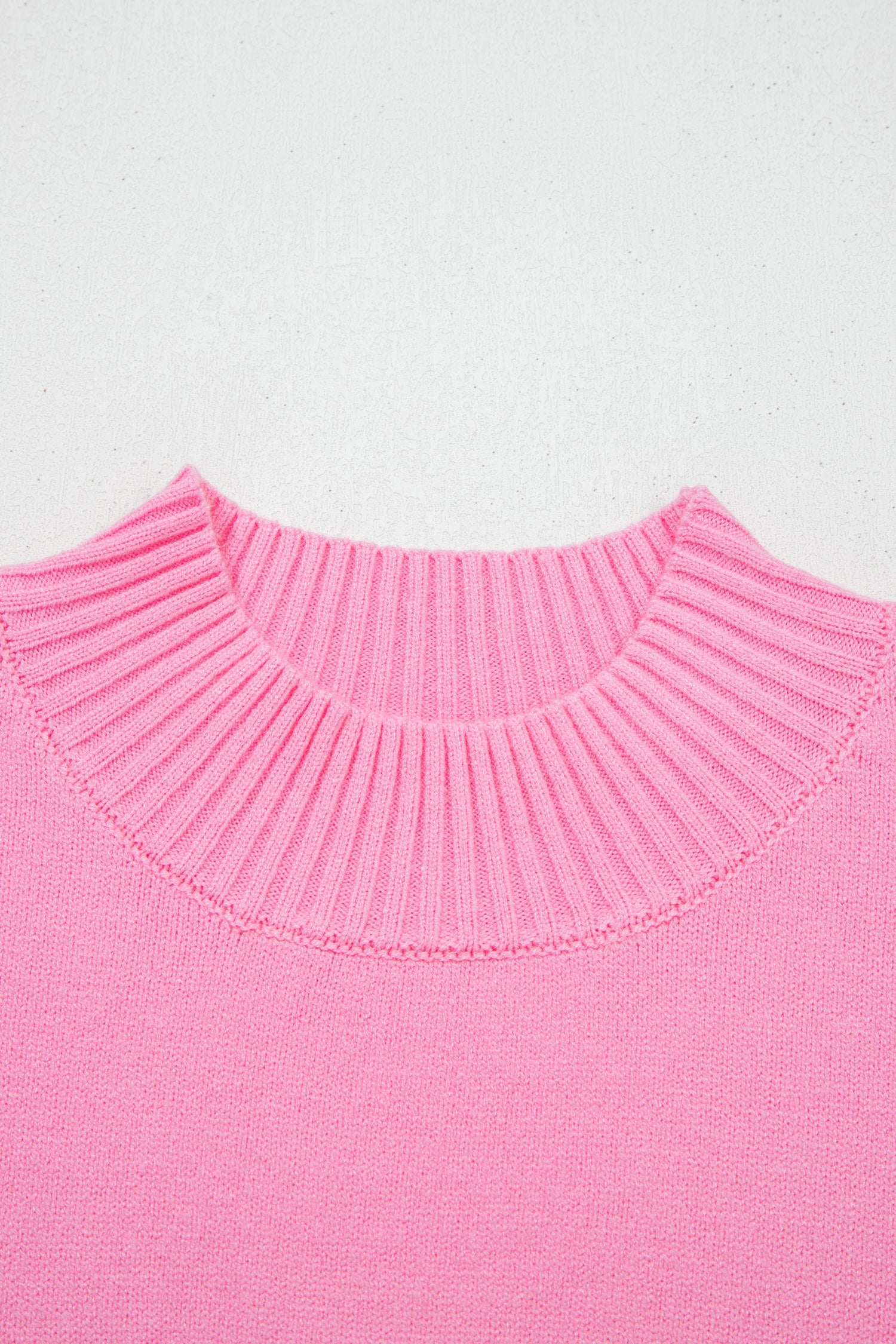 Heart Graphic Cropped Short Sleeve Sweater