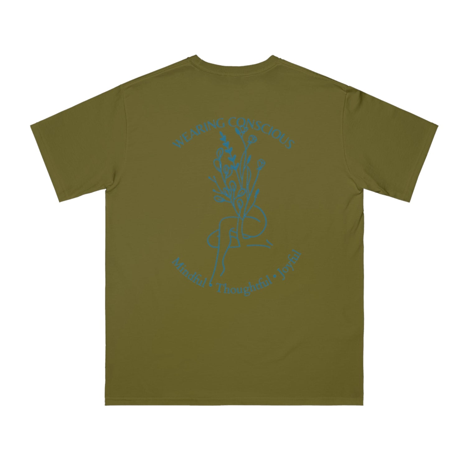 Mindful Thoughtful Joyful Organic Unisex T-Shirt