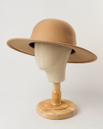 Top Hat Fisherman Hat Felt Small Round Hat