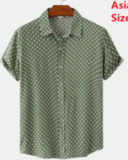 Summer Mens Fashion Hawaiian Shirts