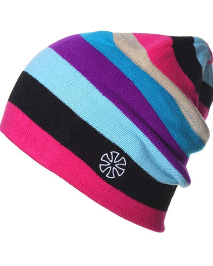 Cycling Skating Hat Ski Hat Rainbow Hat