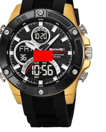 Mens Multifunctional Waterproof Digital Watch