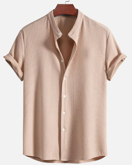 Short Sleeve Loose Shirt Top Summer Mens Clothing