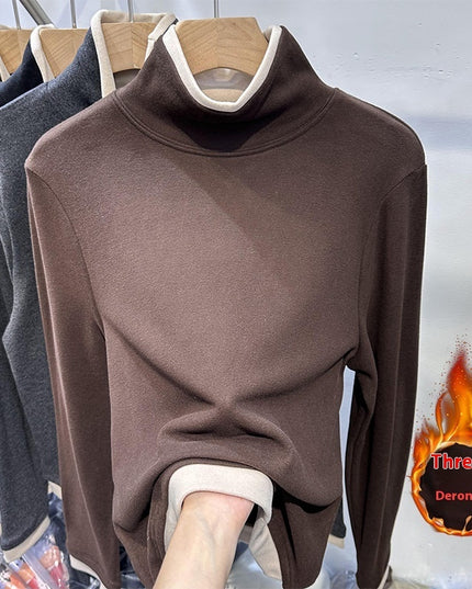 Commuter's All-matching Slimming Outside Wear Bottoming Top