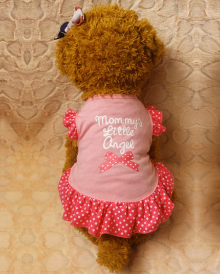 Small Dog Summer Dresses Vest Top Clothes Puppy Pet Dress Skirt Coat Apparel Pets Cats Dog Shirts Girl