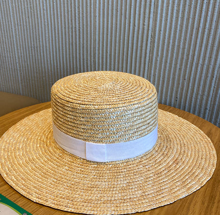 Woven Raffia Straw Hat Female Sunscreen Sunshade