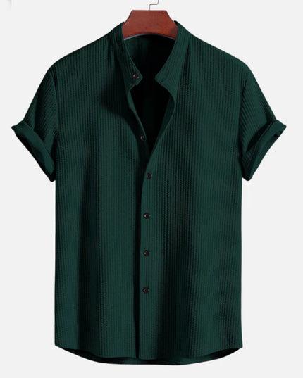 Short Sleeve Loose Shirt Top Summer Mens Clothing