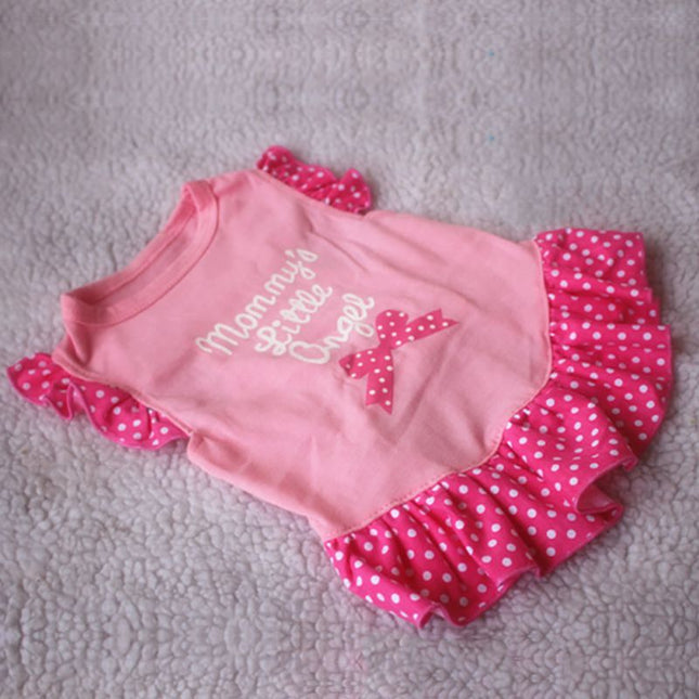 Small Dog Summer Dresses Vest Top Clothes Puppy Pet Dress Skirt Coat Apparel Pets Cats Dog Shirts Girl