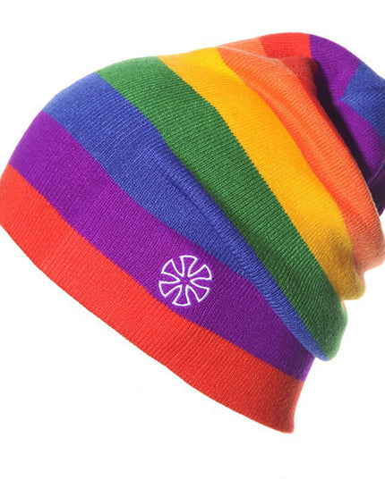 Cycling Skating Hat Ski Hat Rainbow Hat