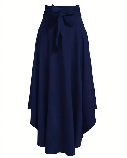 Casual Women's Midi Skirt Ruffled Skirt