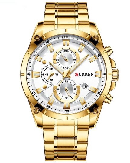 Fashionable Mens Waterproof Business Watch