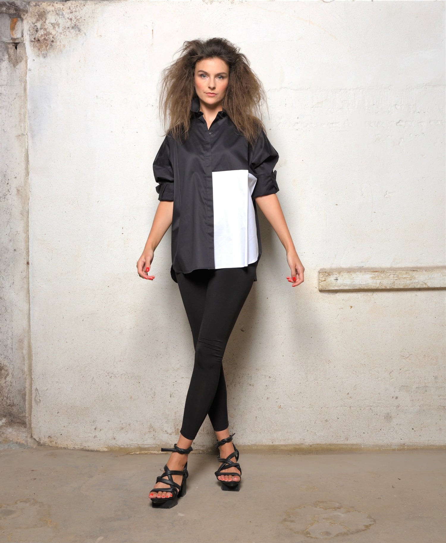 2 Tone Boxy Shirt