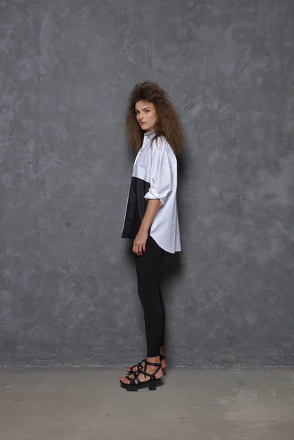 2 Tone Boxy Shirt