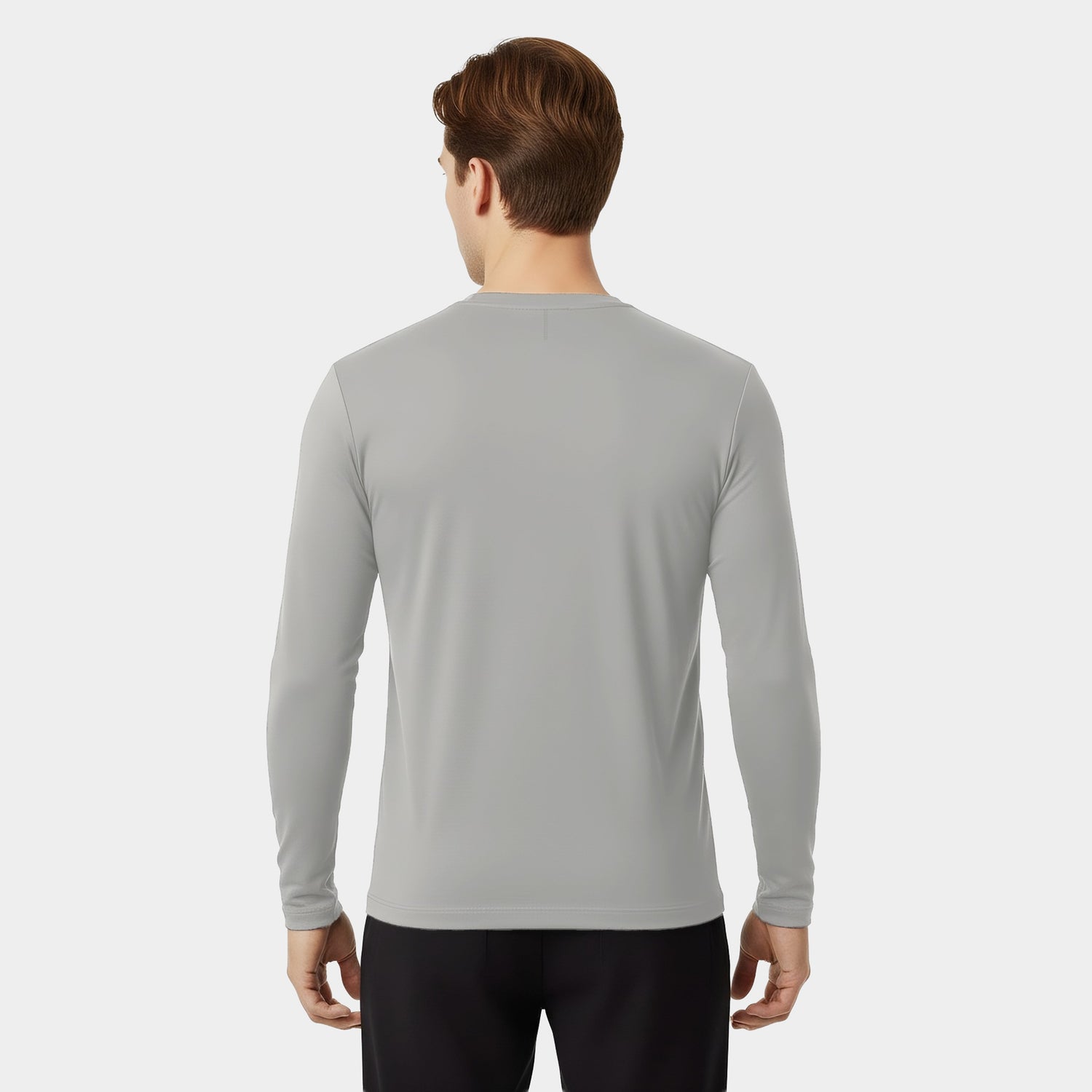 Mason Grey Long Sleeve Crew