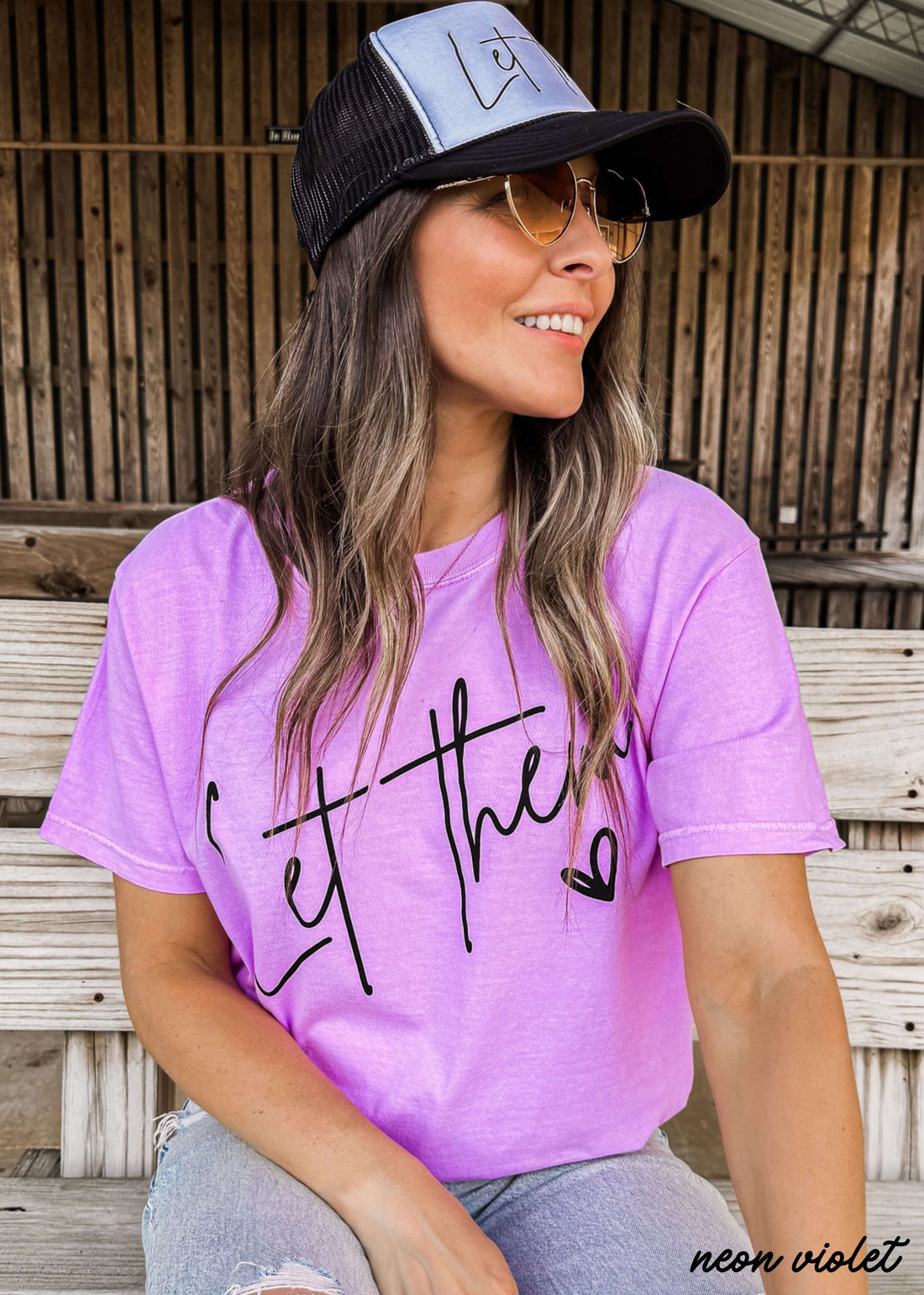 Let Them Tee 16 Colors S-3X - Comfort Colors Oversized Tees