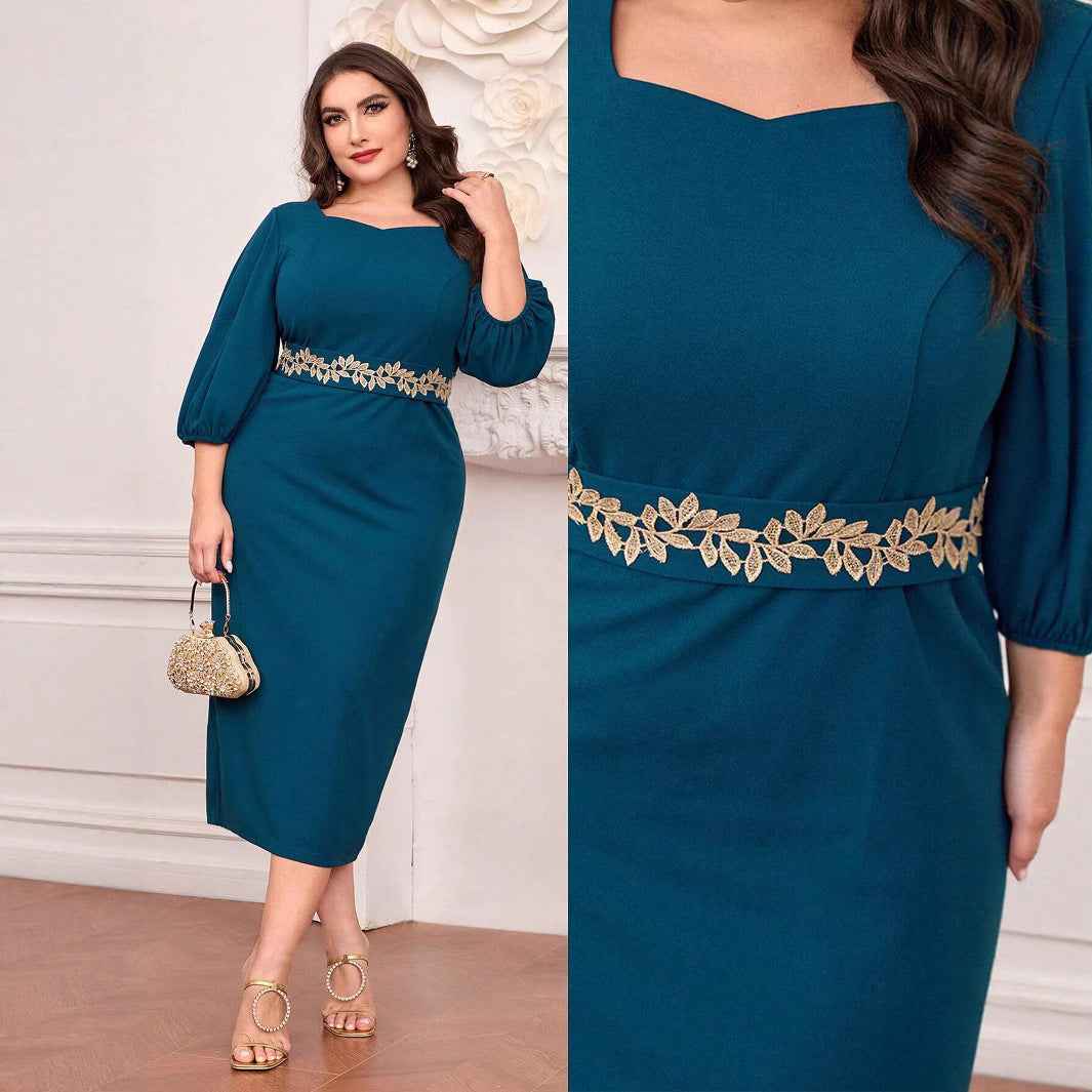 Elegant Graceful Long Dress Women&