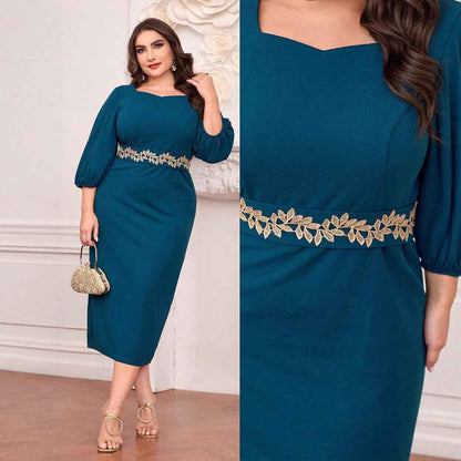 Elegant Graceful Long Dress Women&